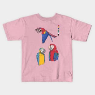 Parrots Kids T-Shirt